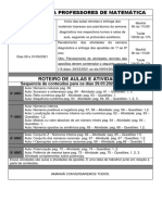 Roteiro para Professores de Matemática