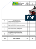 Check List - Cierra Circular Still