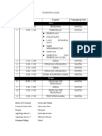 Rundown Acara Lokakarya-1