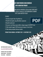 Poster Pemira DPC SKJM-1