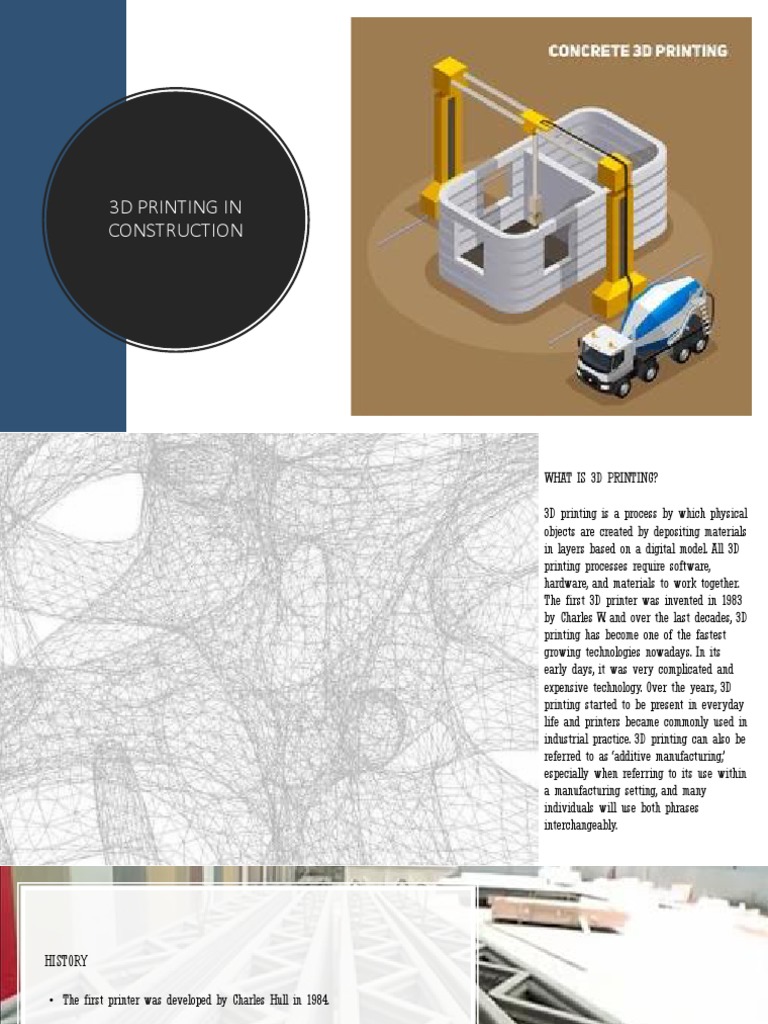 3D Printing Innovations in Construction | PDF | 3 D Printing | Mars
