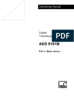 AED 9101B: Operating Manual
