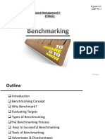 Benchmarking IN PROJECT MANAGEMTN 