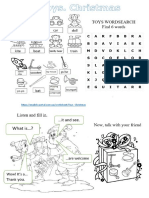 Toys Christmas Listening Speaking Reading Fun Activities Games 131412