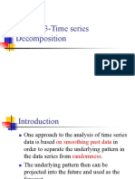 Chapter 3 - Time Series Decomposition