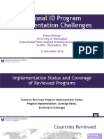 National ID - Impl - Challenges