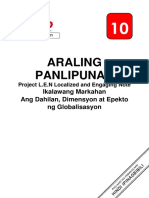 2nd Quarter - Araling Panlipunan Module