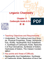 Organic Chemistry: Carboxylic Acids & Esters