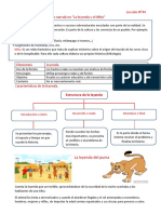 Lenguaje 44 Estructura de Textos Narrativos La Leyenda