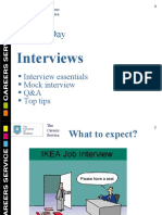 Careers Day: Interviews