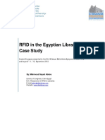 RFID in The Egyptian Libraries: Case Study