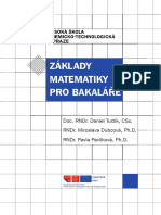 Základy Matematiky Pro Bakaláøe