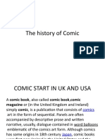 The History of Comic
