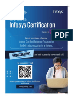 Infosys Certification: Get An Edge With