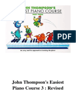 John Thompson's Easiest Piano Course 3: Revised Edition - John Thompson