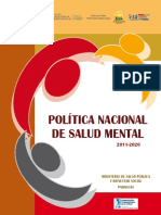 Politica Salud Mental