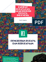 Hakikat Budaya Dan Karakteristik Budaya Indonesia