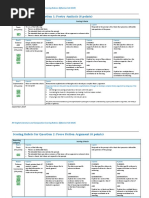 Scoring Rubric For Question 1: Poetry Analysis (6 Points)