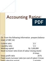 Ratio Analysis 3