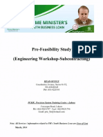Engineering Workshop Pre Feasibility