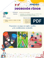 Educación Física 3 y 4 Grado 03 Diciembre