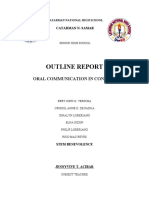 Outline - Oral Com
