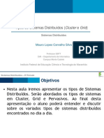 Tipos de Sistemas Distribuídos (Cluster e Grid)