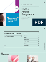 Myths About Pregnancy: English For Medical Purposes