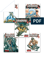 Berserk Volume 1-5 Collection 5 Books Set (Series 1) by Kentaro Miura - Kentaro Miura