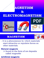 Electromagnetism & Magnetism: An Overview