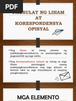 Iba't Ibang Pormat NG Liham | PDF