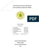 Fermentasi Kedelai Menjadi Tempe (Kelompok 1)