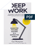 Deep Work: Rules For Focused Success in A Distracted World - Cal Newport