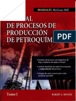 Manual de procesos de producción de petroquímicos. Tomo I