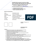 Formulir Pendaftaran PPL 2021
