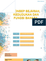 Konsep, Sejarah, Kedudukan, Dan Fungsi Bahasa