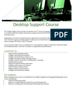 Desktop Support Course: Learn How To