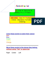 Formatting A Word Document2