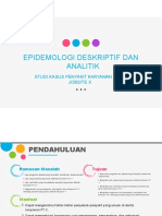PPT Epidemiologi Deskriptif Dan Analitik Penyakit