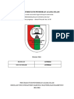 Evaluasi Kurikulum Penddikan Agama Islam