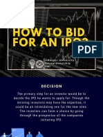 How To Bid For An IPO