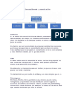 Clasificación de Los Medios de Comunicación