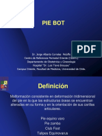 Pie Bot DR Jorge Corrales Peluffo - Archivo