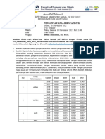 Pengantar Analisis Statistik Reg Akt