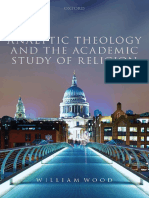 William Wood - Analytic Theology and The Academic Study of Religion - 2021