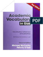 Academic Vocabulary in Use Edition With Answers - Michael McCarthy