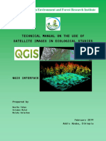 Technical Manual On The Use of Satellite Images in Ecological Studies