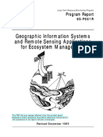 Geographic information systems and remote sensing aplications for ecosystem management