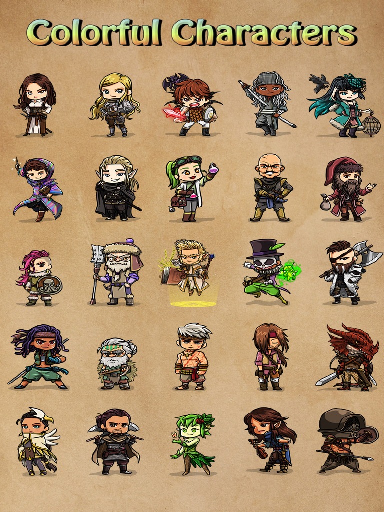 Colorful Characters Deluxe Edition | PDF