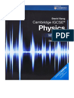 Cambridge IGCSE (R) Physics Workbook - David Sang
